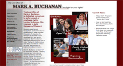 Desktop Screenshot of markbuchananlaw.com